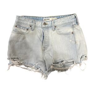 GRLFRND Helena High Rise Cut Off Short newport size 24 $168‎